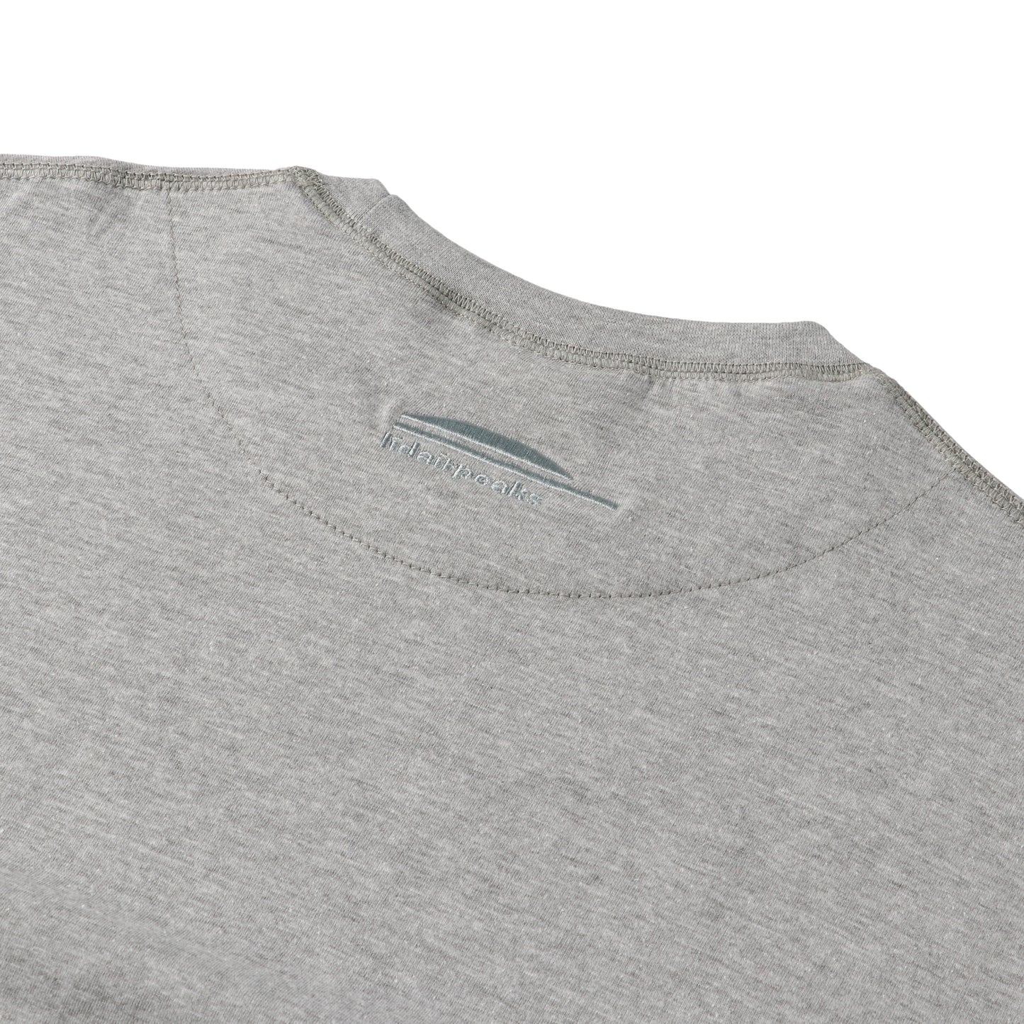 Stitched cotton t-shirts "Grey"