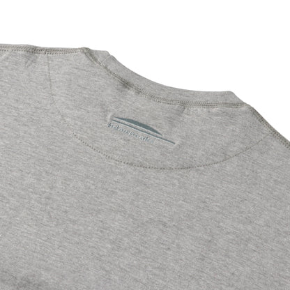 Stitched cotton t-shirts "Grey"
