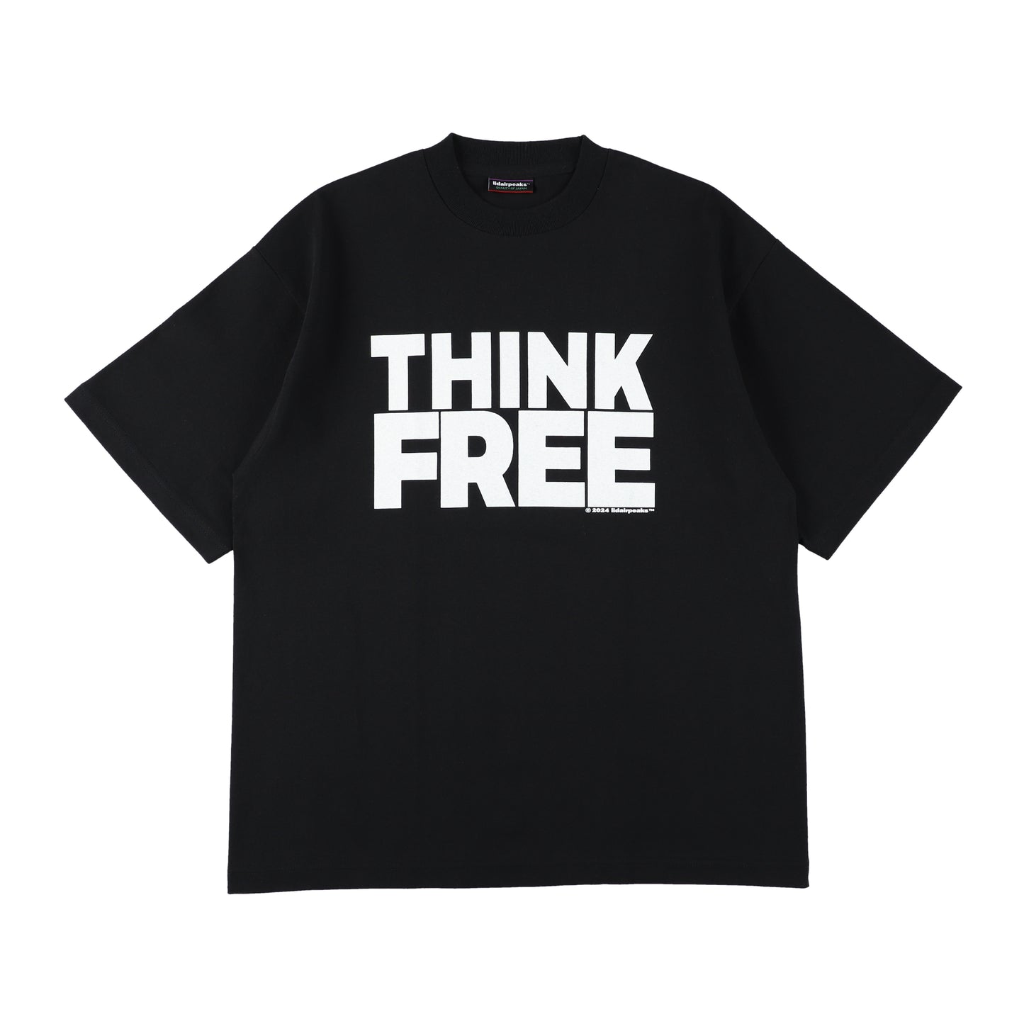 THINK FREE T-shirts "Black”