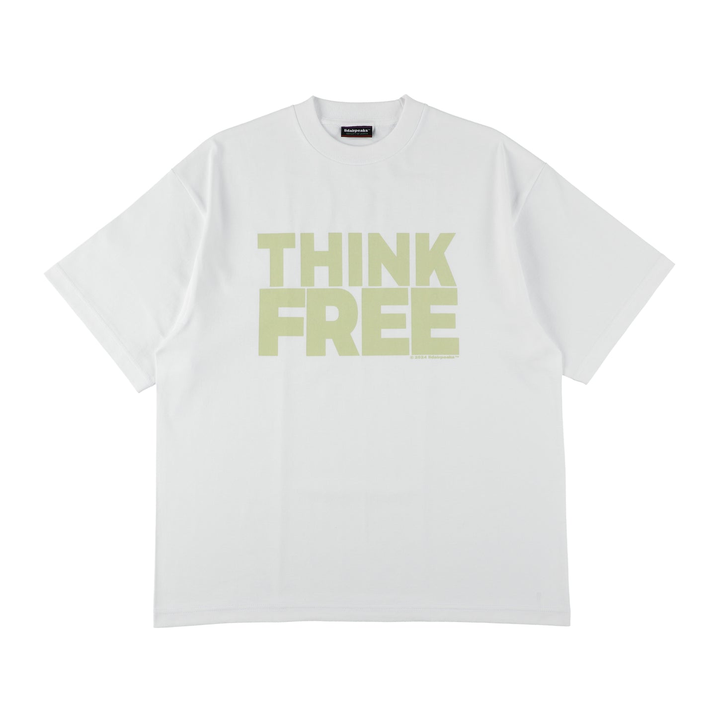 THINK FREE T-shirts “White”